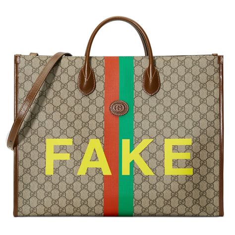 gucci not fake tote|duplicate Gucci bags.